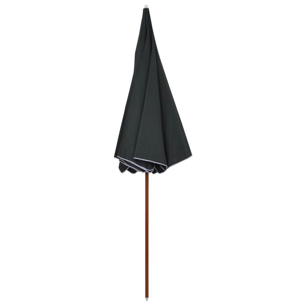 Maison Exclusive - Sonnenschirm Mit Stahl-mast 300 Cm Anthrazit