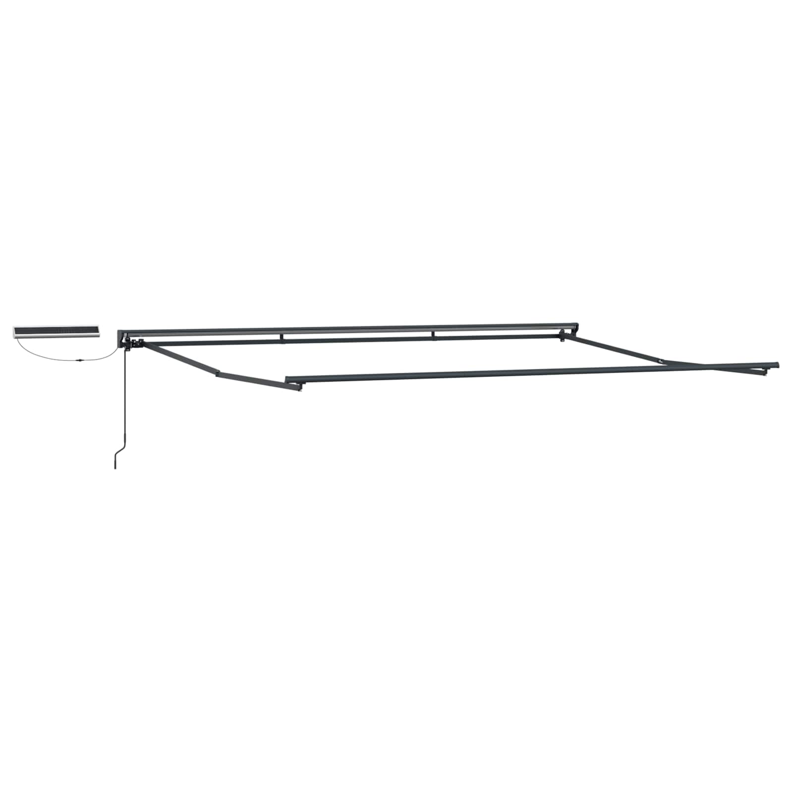 Maison Exclusive - Elektrisches Markisenrahmen Anthrazit 5 X 3,5