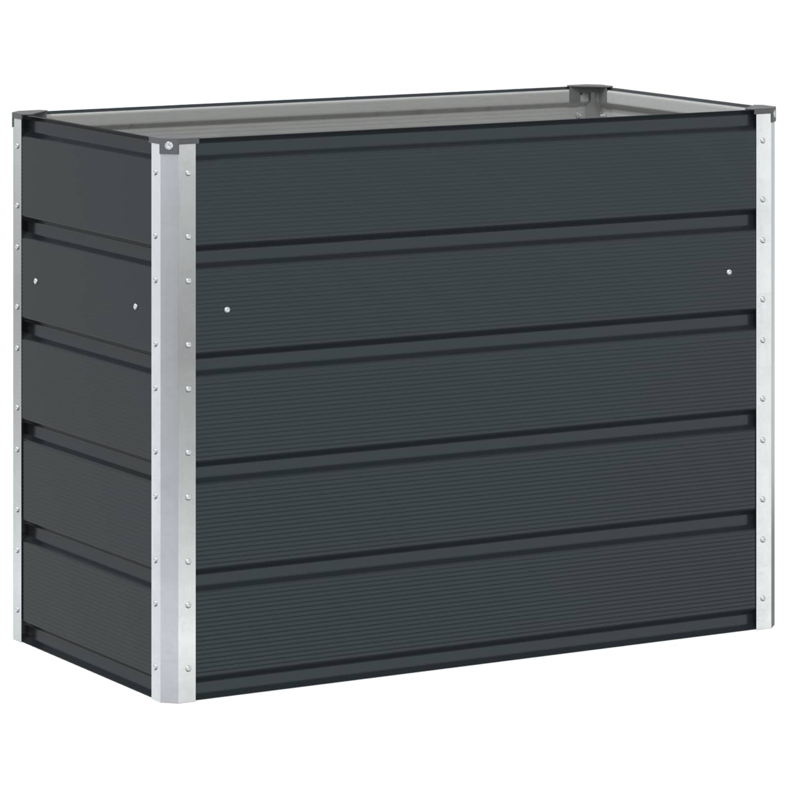 Maison Exclusive - Pflanzkübel Anthrazit 100 X 50 X 75 Cm Verzink