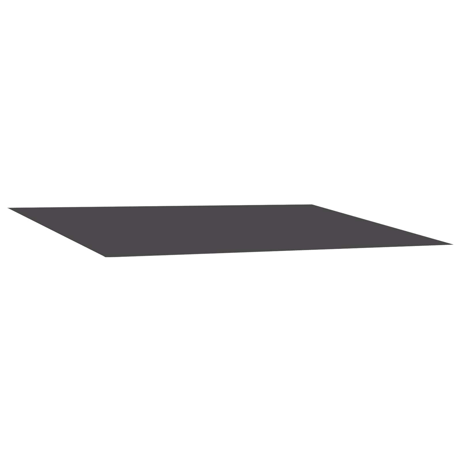 Maison Exclusive - Markisenersatzstoff Anthrazit 500 X 350 Cm Pol