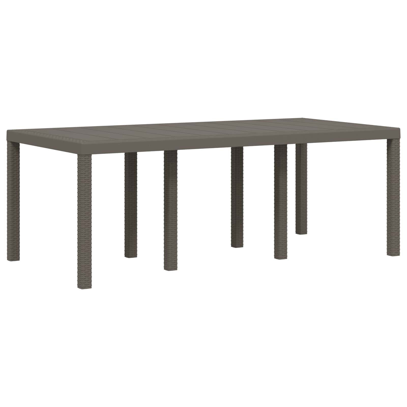 Maison Exclusive - Garten Essgruppe 9 Stk. Hellgrau Und Anthrazit