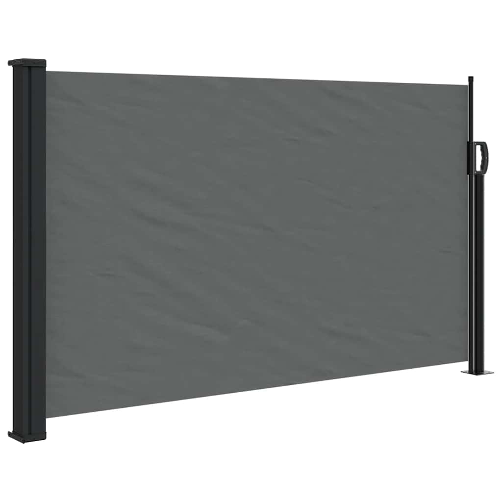 Maison Exclusive - Ausziehbare Seitenmarkise Anthrazit 120x600 Cm