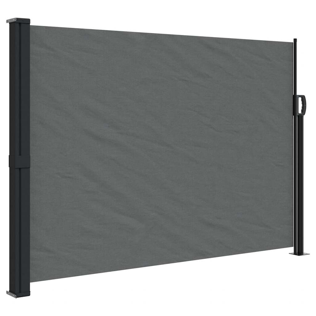 Maison Exclusive - Ausziehbare Seitenmarkise Anthrazit 140x600 Cm