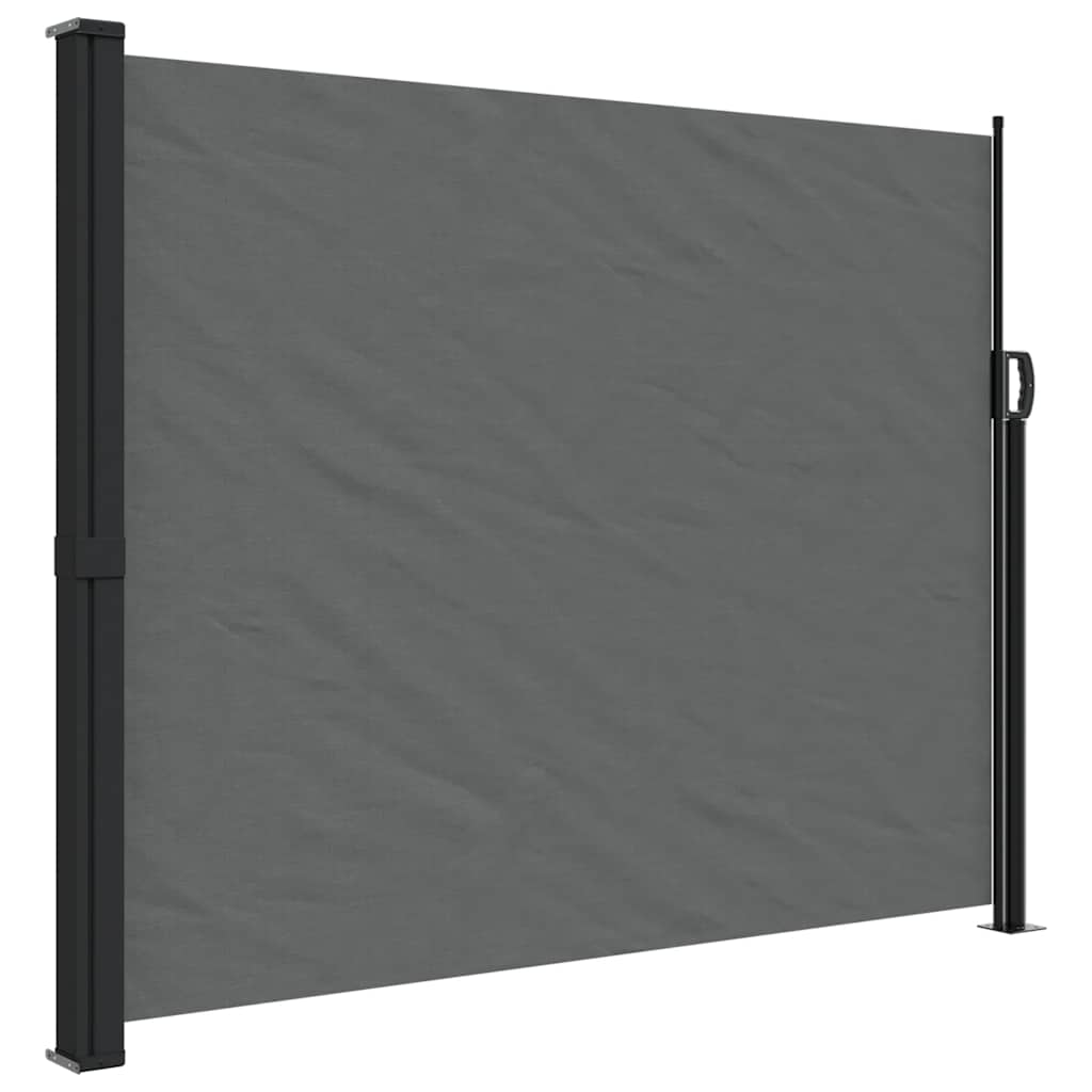 Maison Exclusive - Ausziehbare Seitenmarkise Anthrazit 160x300 Cm