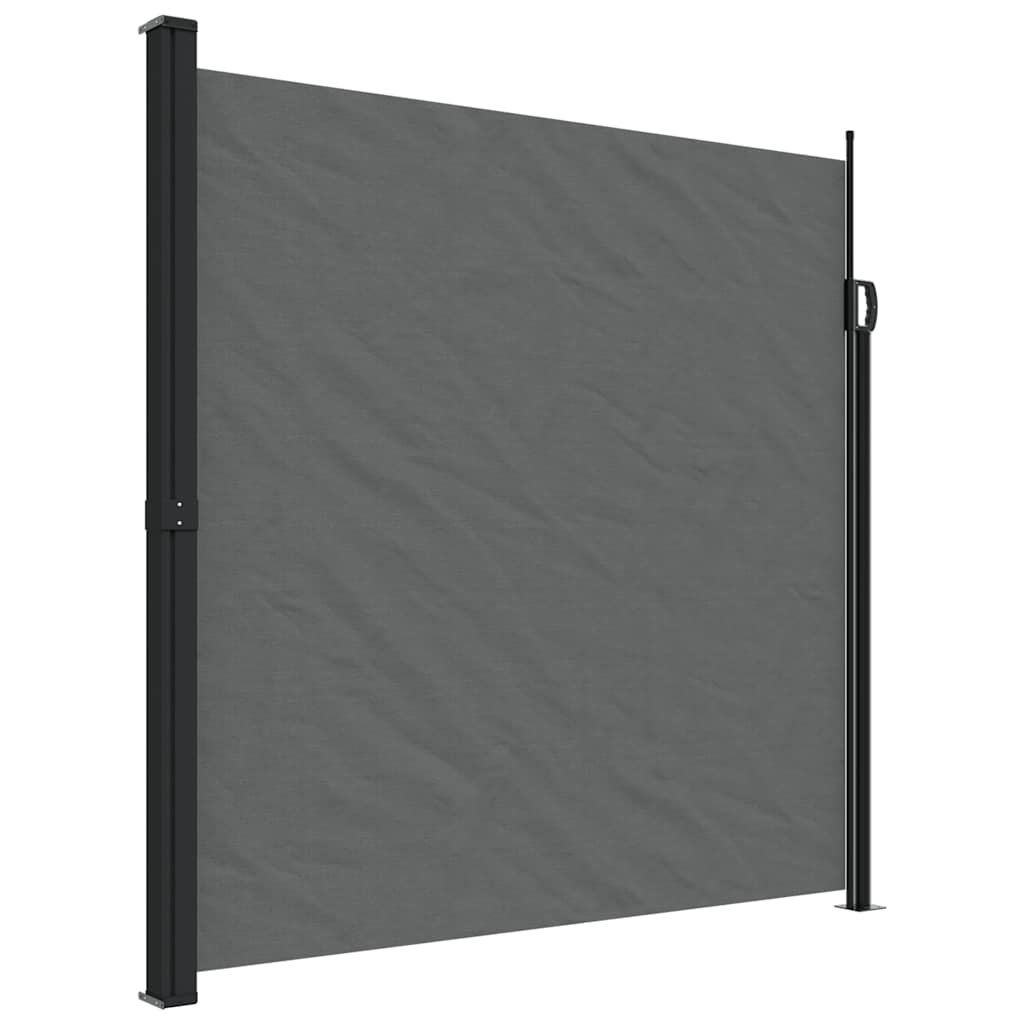 Maison Exclusive - Ausziehbare Seitenmarkise Anthrazit 200x300 Cm