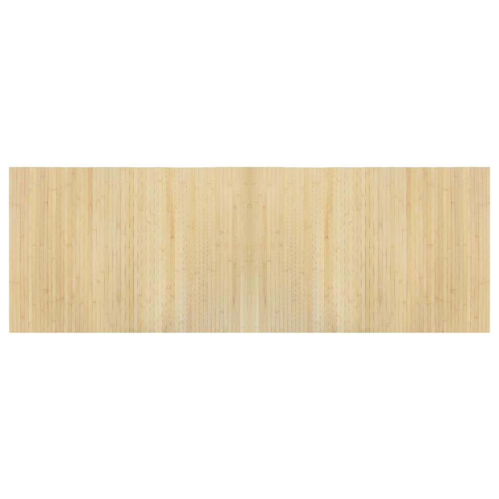 Maison Exclusive - Teppich Rechteckig Hell Natur 70x200 Cm Bambus