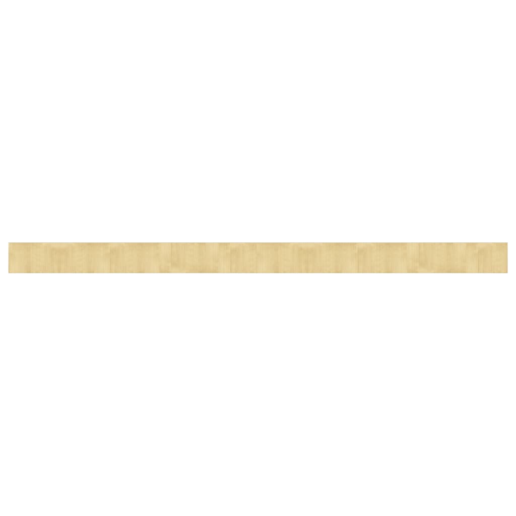 Maison Exclusive - Teppich Rechteckig Hell Natur 60x1000 Cm Bambu
