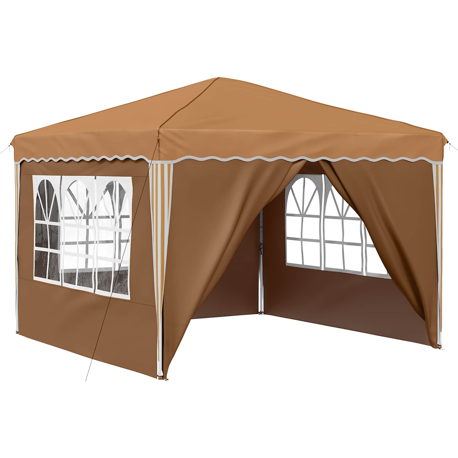 Maison Exclusive - Pop-up Partyzelt 288 X 288 X 245 Cm Beige Oxfo