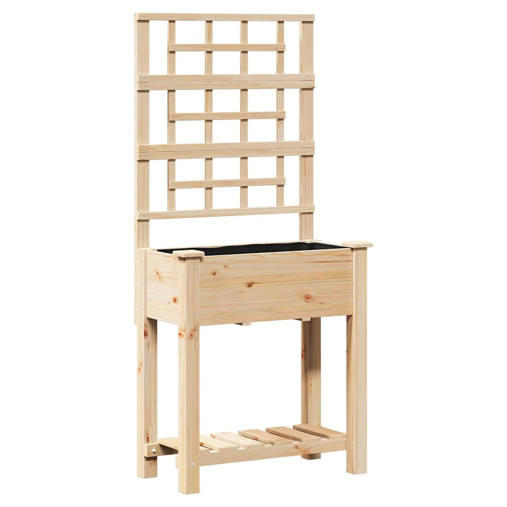 Maison Exclusive - Garten-pflanzgefäß Beige 71 X 38 X 152 Cm Mass