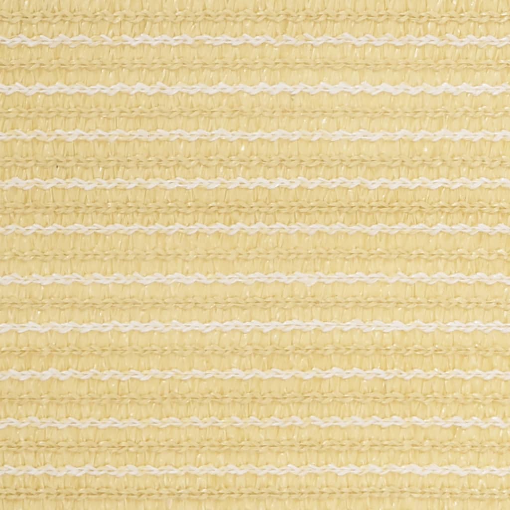 Maison Exclusive - Balkon-sichtschutz Beige 75x500 Cm Hdpe