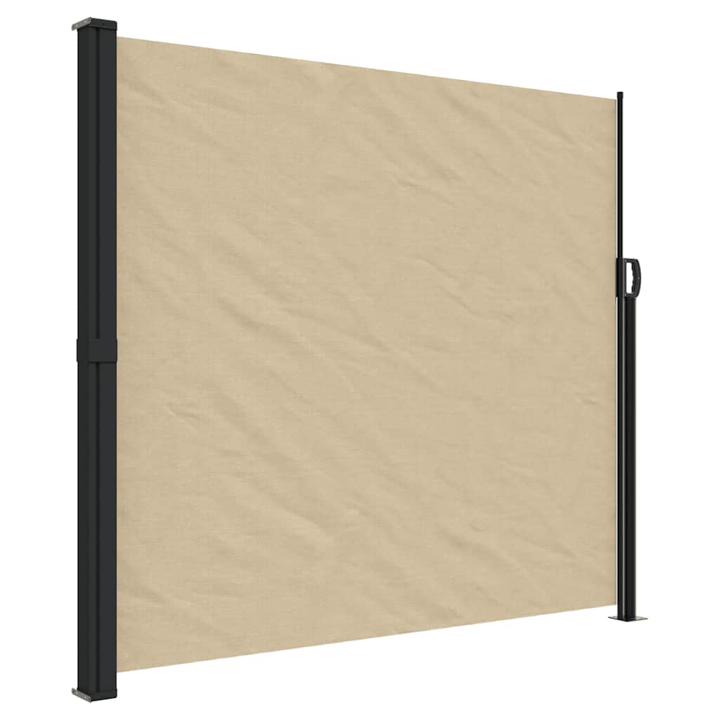 Maison Exclusive - Seitenmarkise Ausziehbar Beige 180x600 Cm