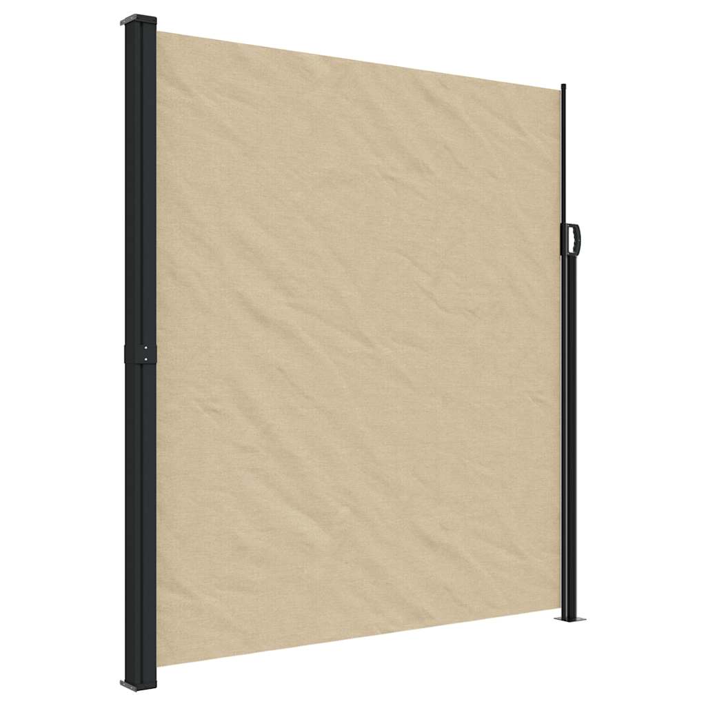 Maison Exclusive - Seitenmarkise Ausziehbar Beige 220x600 Cm