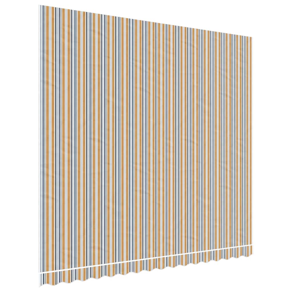Maison Exclusive - Ersatzstoff Für Markise Orange Und Blau 380x34