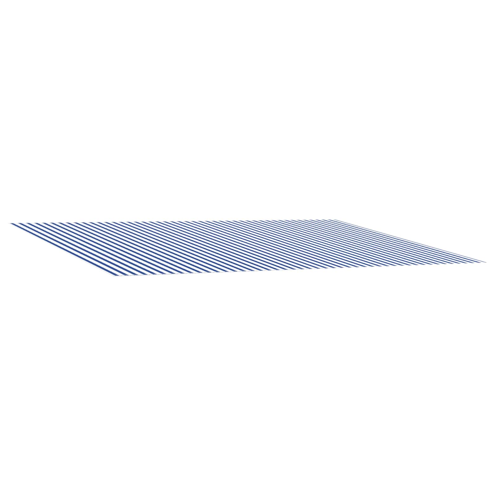 Maison Exclusive - Markisenersatzstoff Blau Und Weiß 400 X 350 Cm