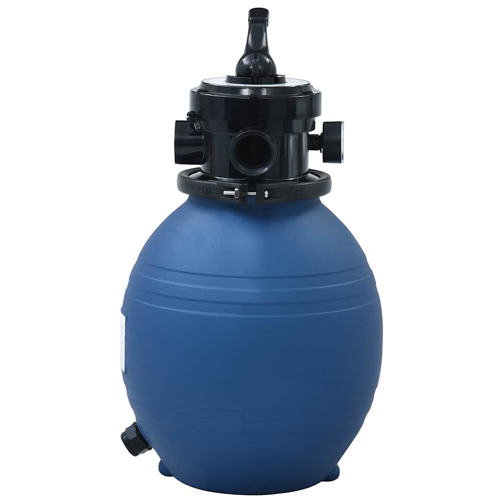 Maison Exclusive - Pool-sandfilter Mit 4-wege-ventil Blau 300 Mm