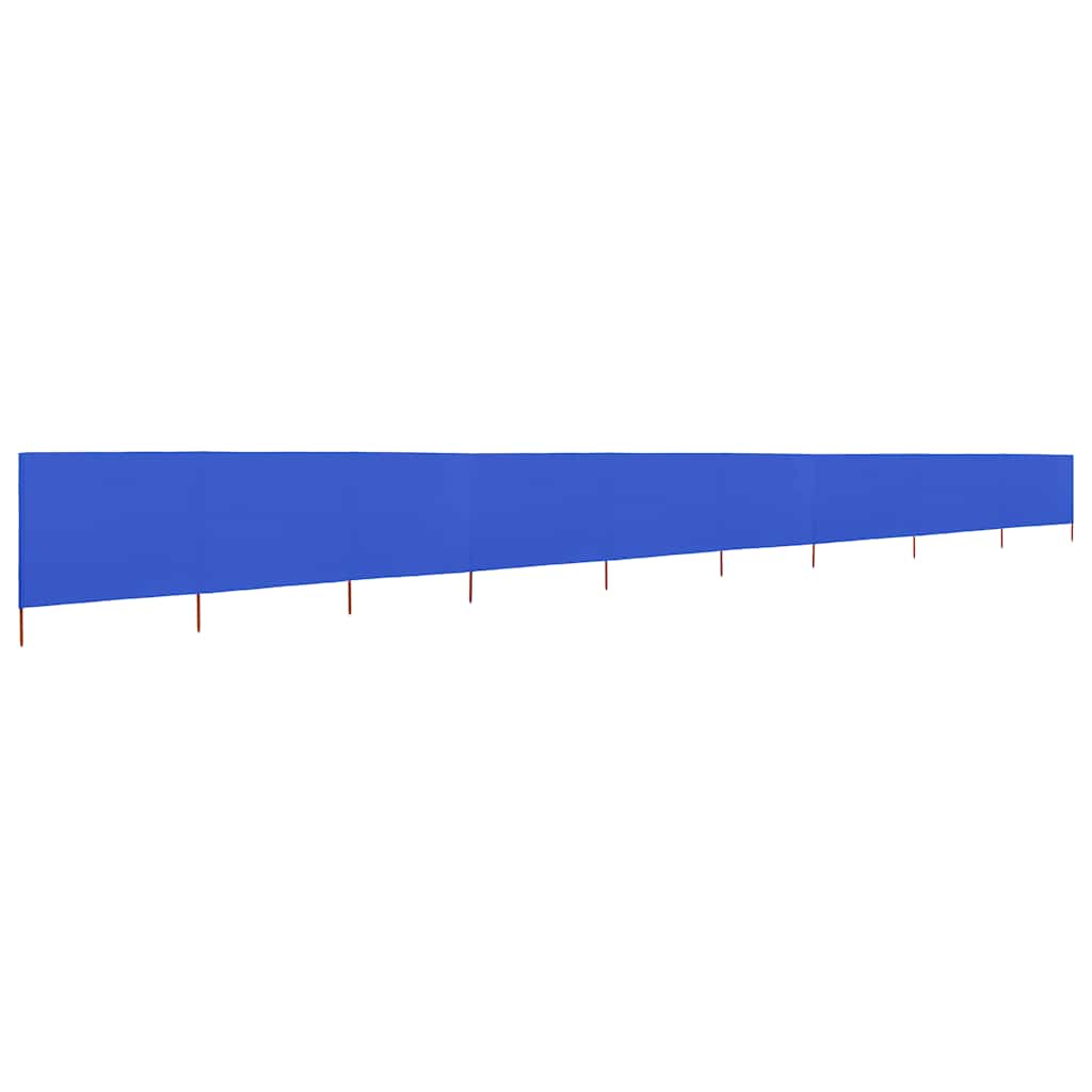 Maison Exclusive - 9-teiliges Windschutzgewebe 1200 X 160 Cm Azur