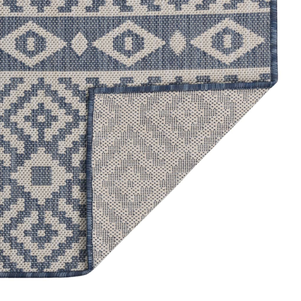 Maison Exclusive - Outdoor-teppich Flachgewebe 200x280 Cm Blau Ge