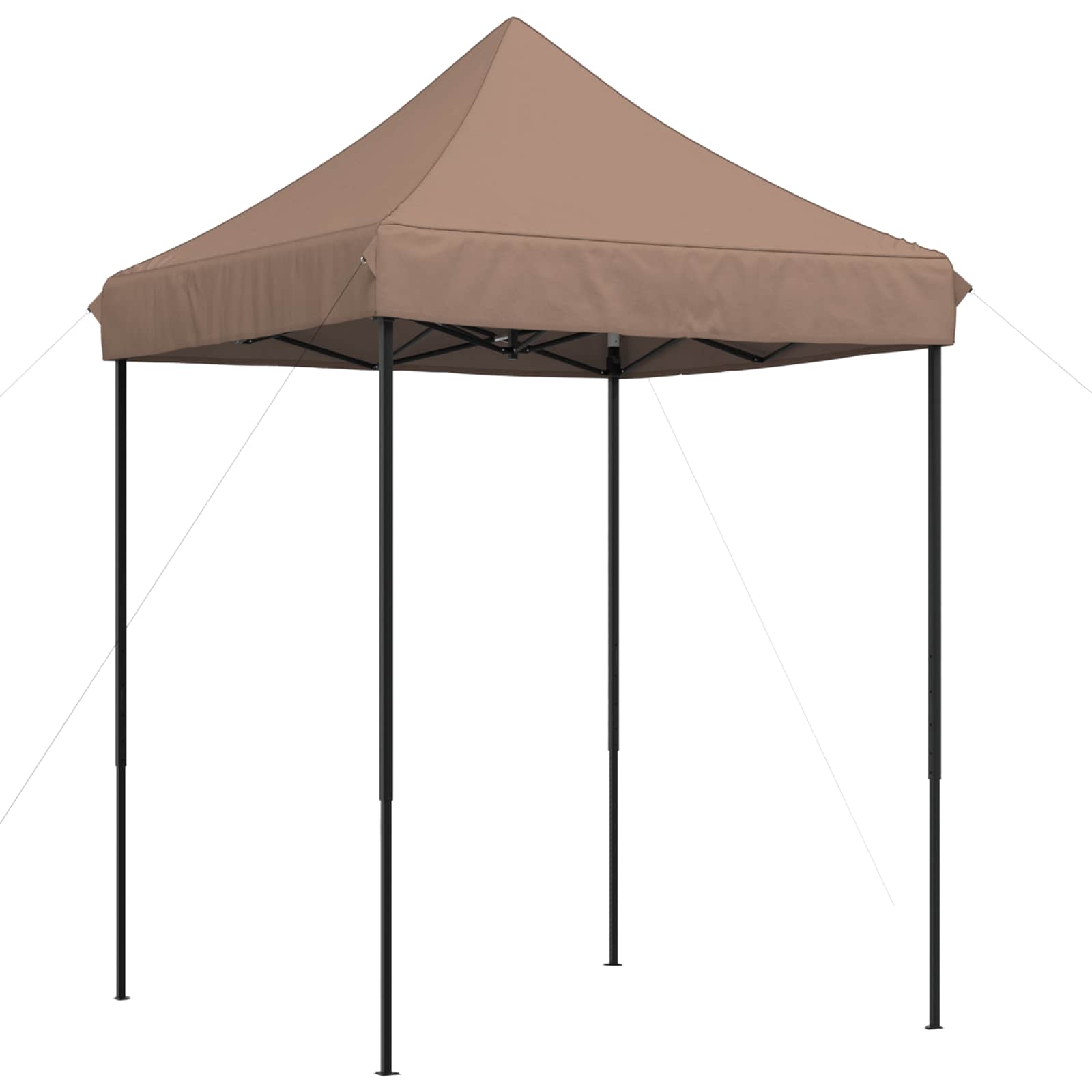 Maison Exclusive - Partyzelt 200 X 200 X 306 Cm Braun Oxford-stof