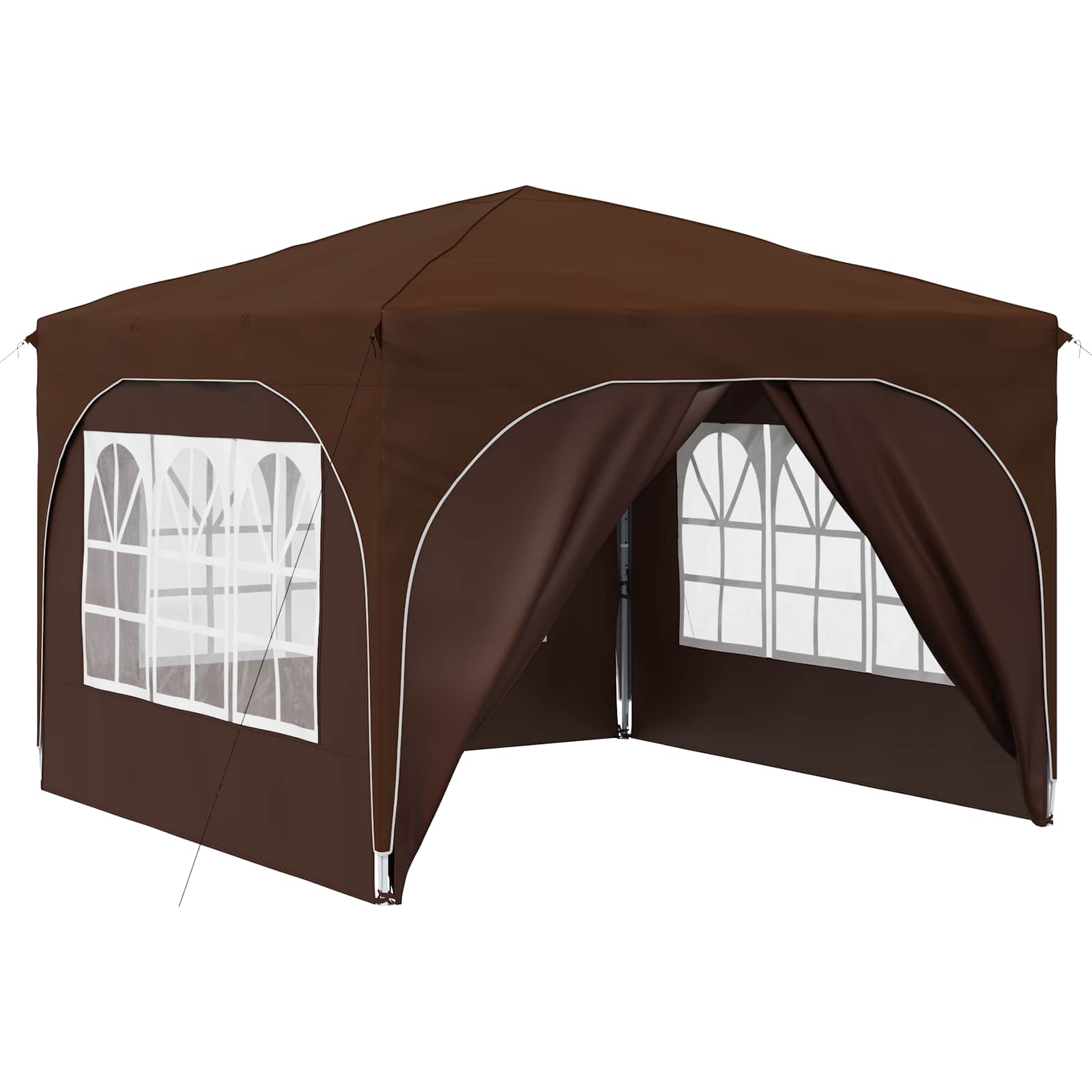 Maison Exclusive - Pop-up Partyzelt 290 X 290 X 245 Cm Braun