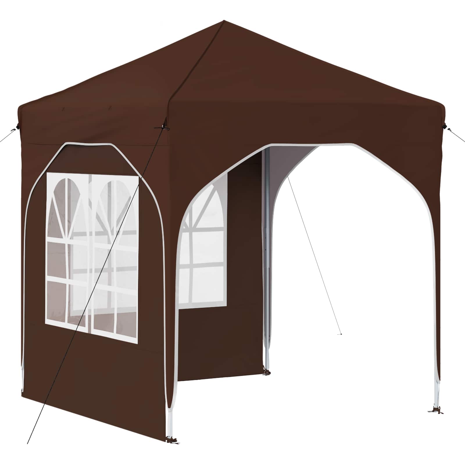 Maison Exclusive - Pop-up Partyzelt 192 X 192 X 245 Cm Braun