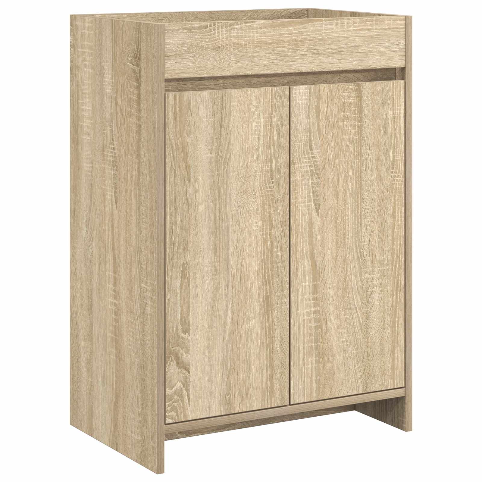 Maison Exclusive - Badunterschrank Sonoma-eiche 56 X 37,5 X 81 Cm