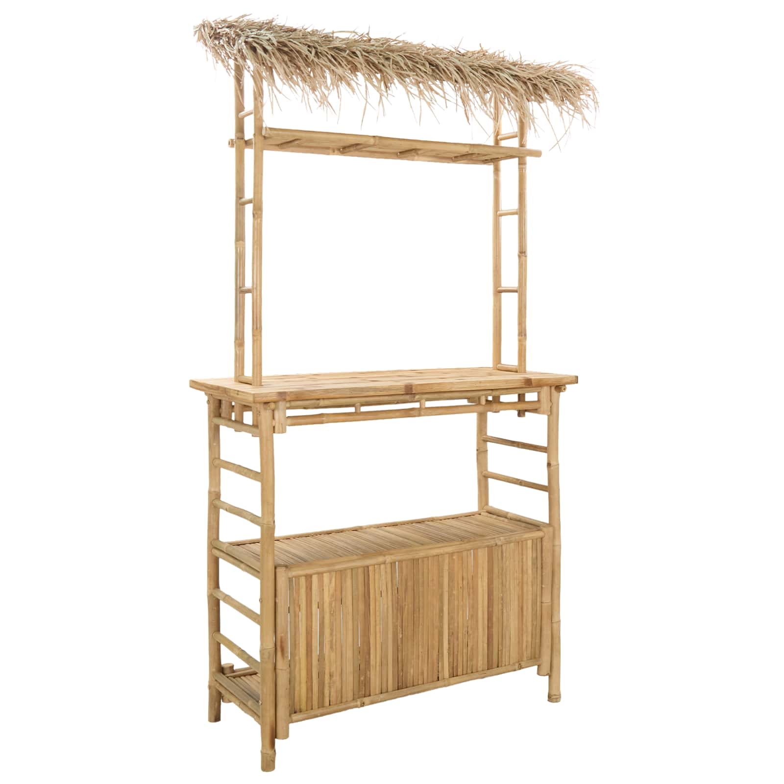 Maison Exclusive - Outdoor Bartisch Natur 110 X 50 X 209 Cm Bambu