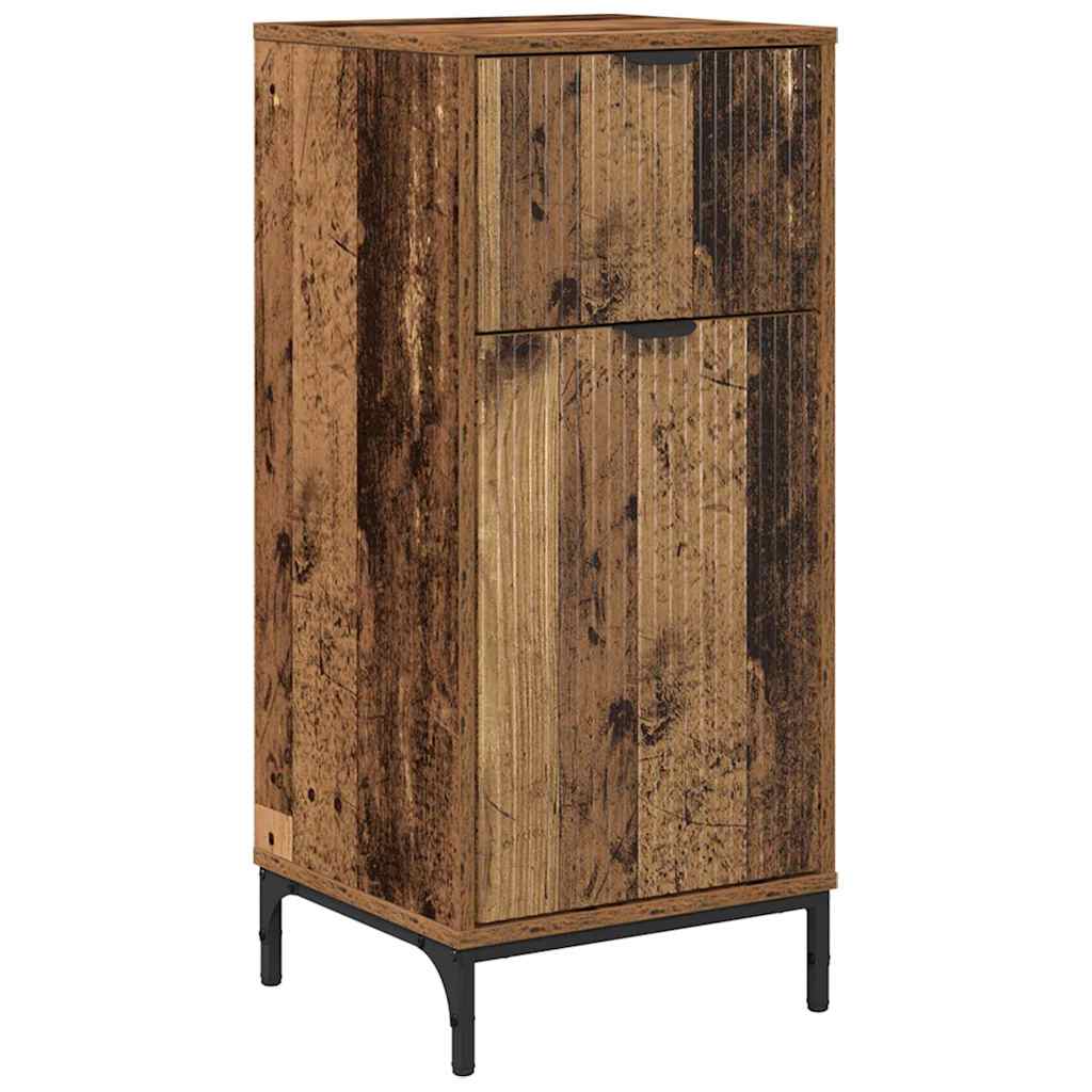 Maison Exclusive - Badezimmerschrank Altholz 39,5 X 36 X 88 Cm