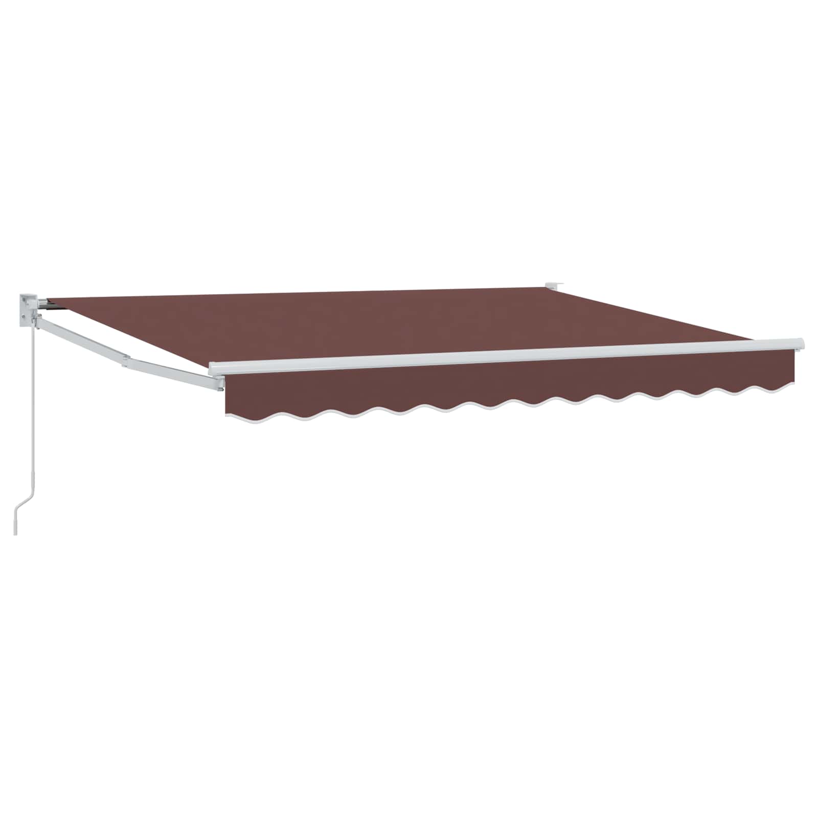Maison Exclusive - Ausziehbare Markise Braun 3,5 X 2 M