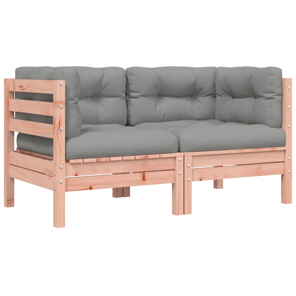 Maison Exclusive - Garten-ecksofa Mit Kissen 2 Stk. Massivholz Do