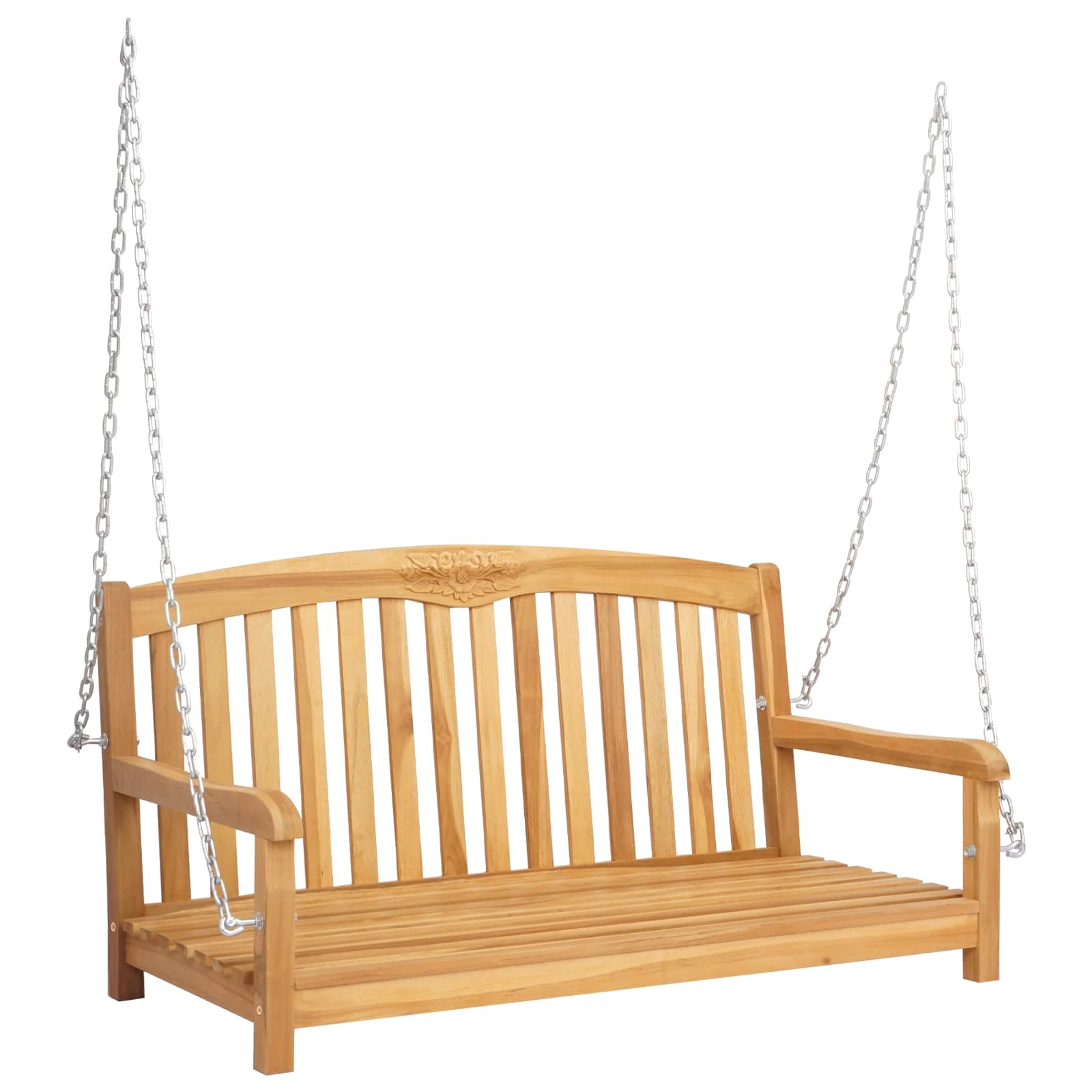 Maison Exclusive - Schaukelbank 114 X 61 X 61,5 Cm Massivholz Tea