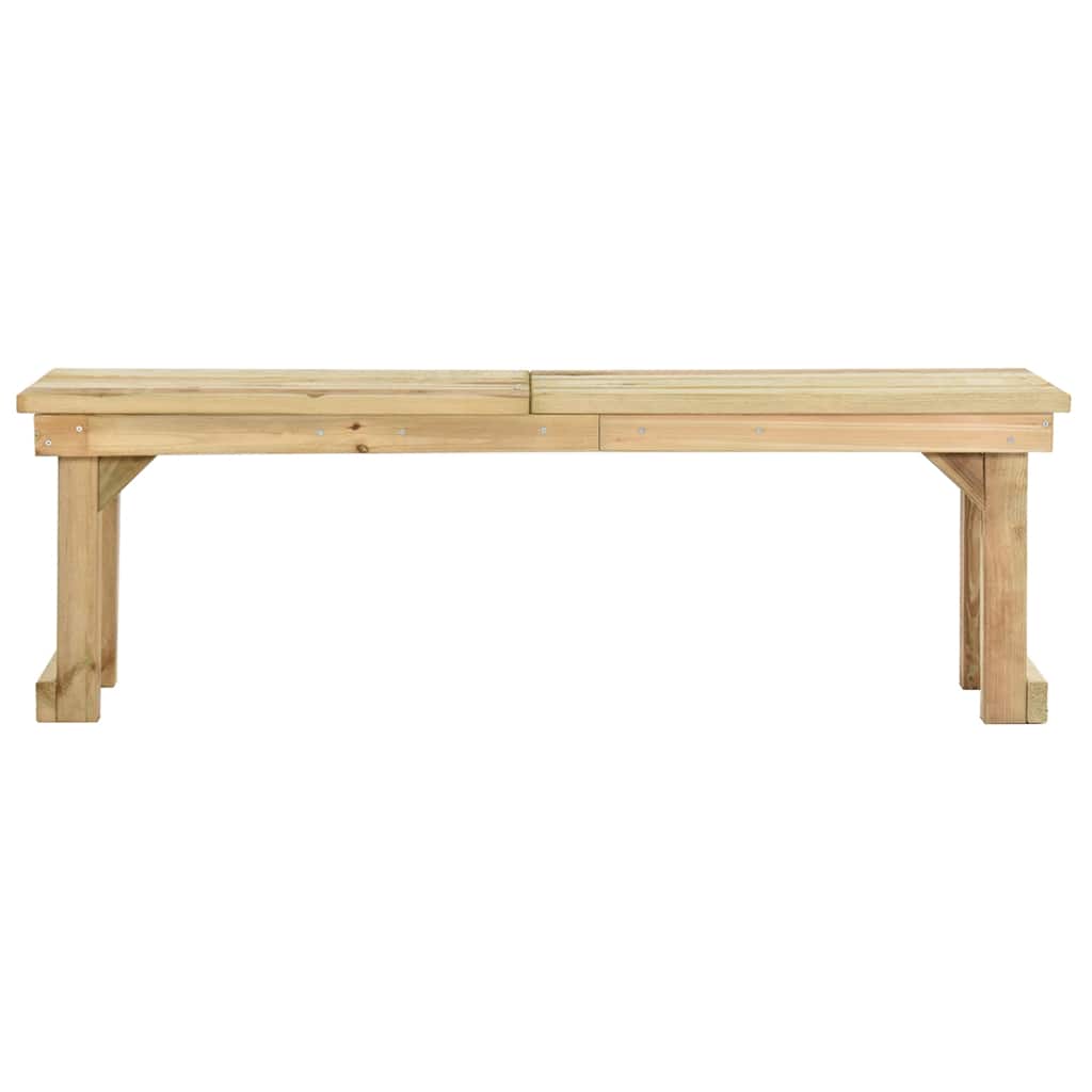 Maison Exclusive - Gartenbank 140 Cm Imprägniertes Kiefernholz