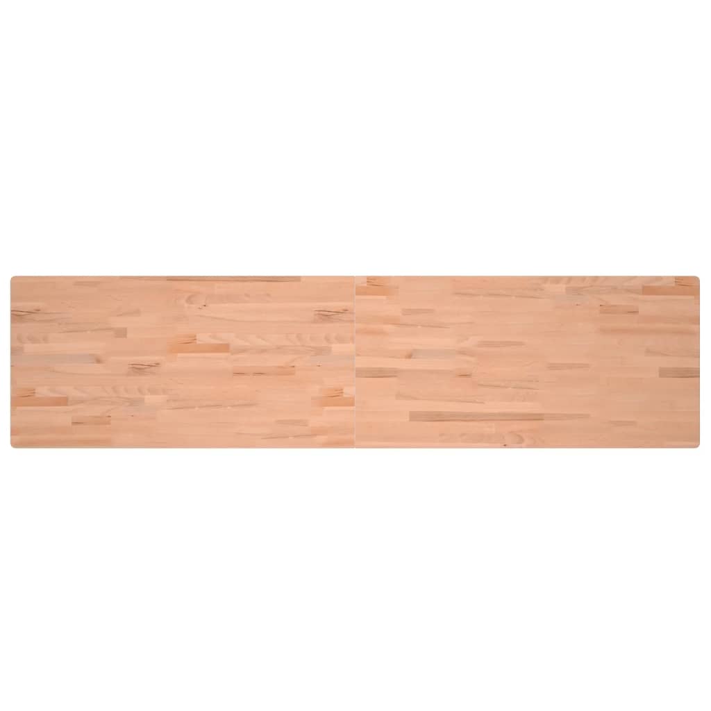 Maison Exclusive - Schreibtischplatte 220x55x2,5 Cm Massivholz Bu