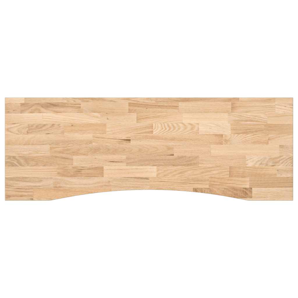 Maison Exclusive - Schreibtischplatte Unbehandelt 140x50x2,5 Cm M