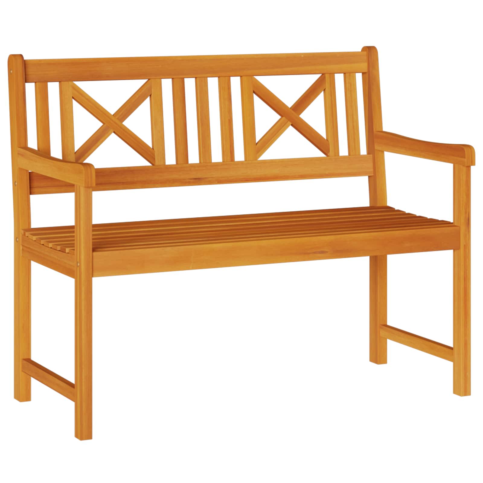 Maison Exclusive - Bank Outdoor Natur 110 X 56 X 90 Cm Massivholz