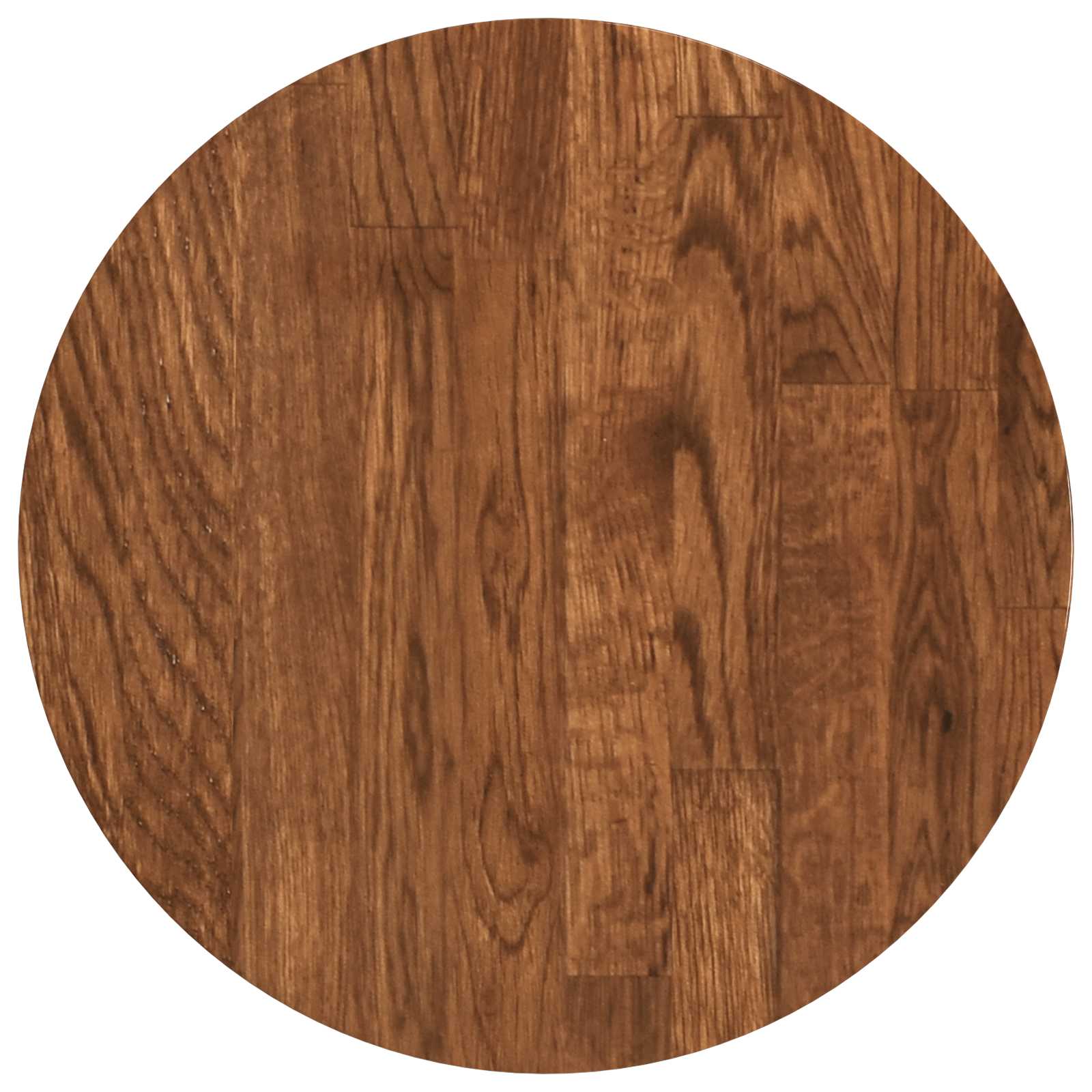 Maison Exclusive - Tischplatte Ø 30 X 4 Cm Rund Massivholz Eiche