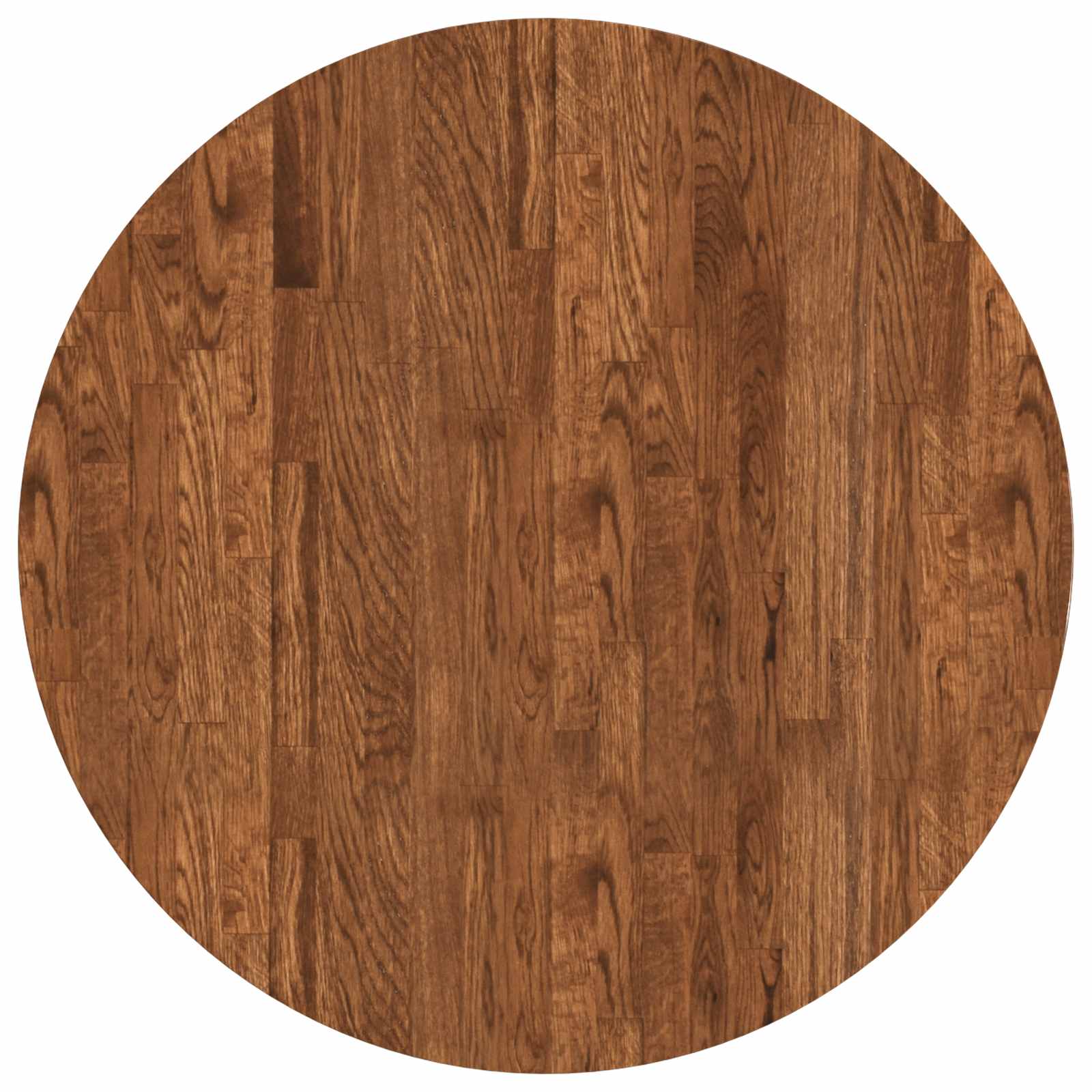 Maison Exclusive - Tischplatte Ø 70 X 4 Cm Rund Massivholz Eiche