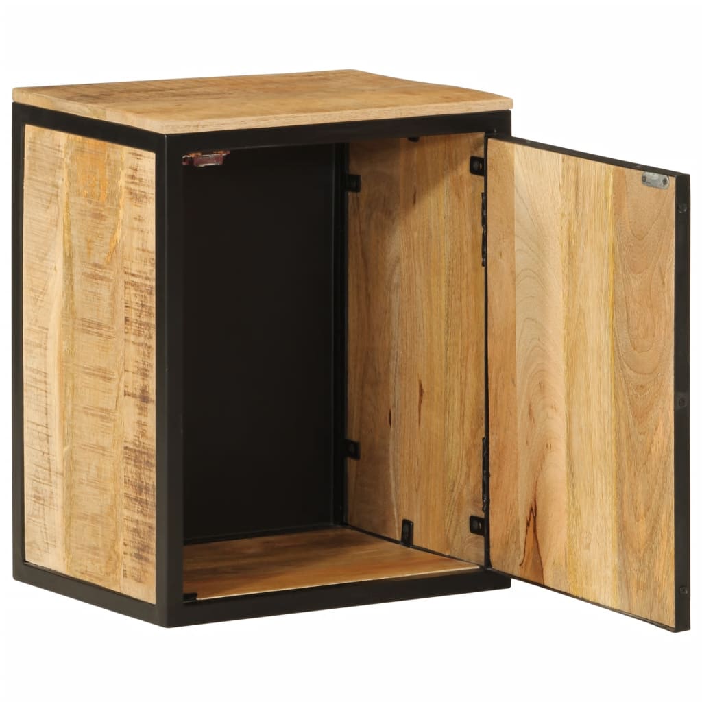 Maison Exclusive - Badschrank 40x30x50 Cm Massivholz Mango Und Ei