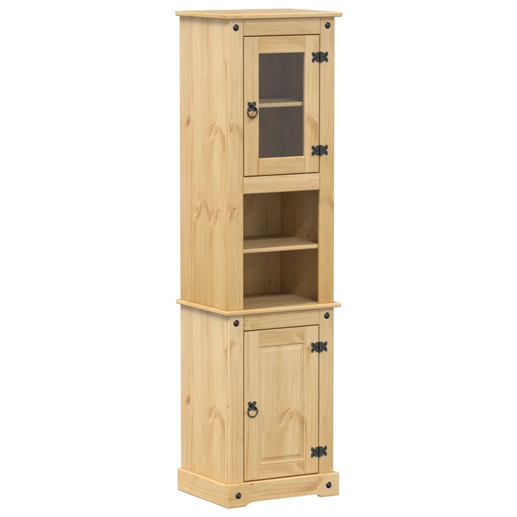 Maison Exclusive - Badschrank Corona 50x40x185 Cm Massivholz Kief