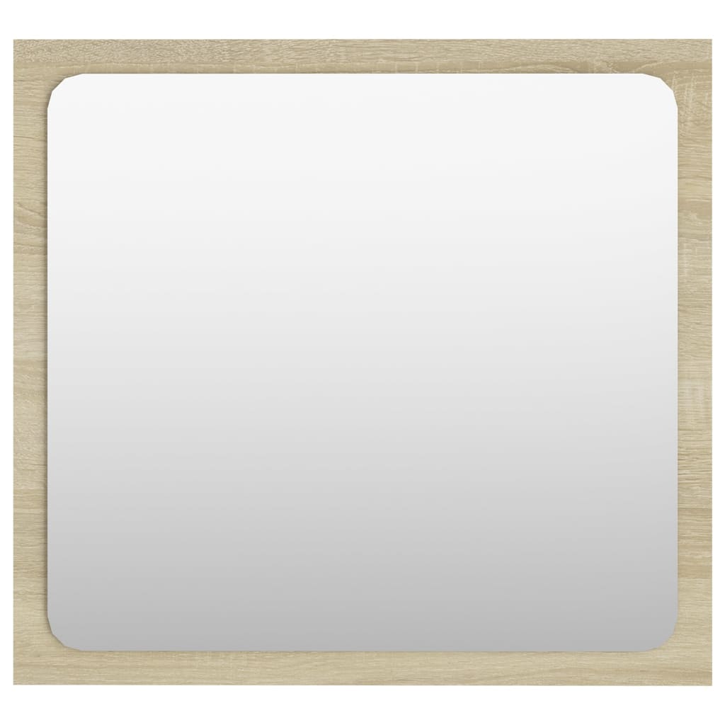 Maison Exclusive - Badspiegel Sonoma-eiche 40x1,5x37 Cm Holzwerks