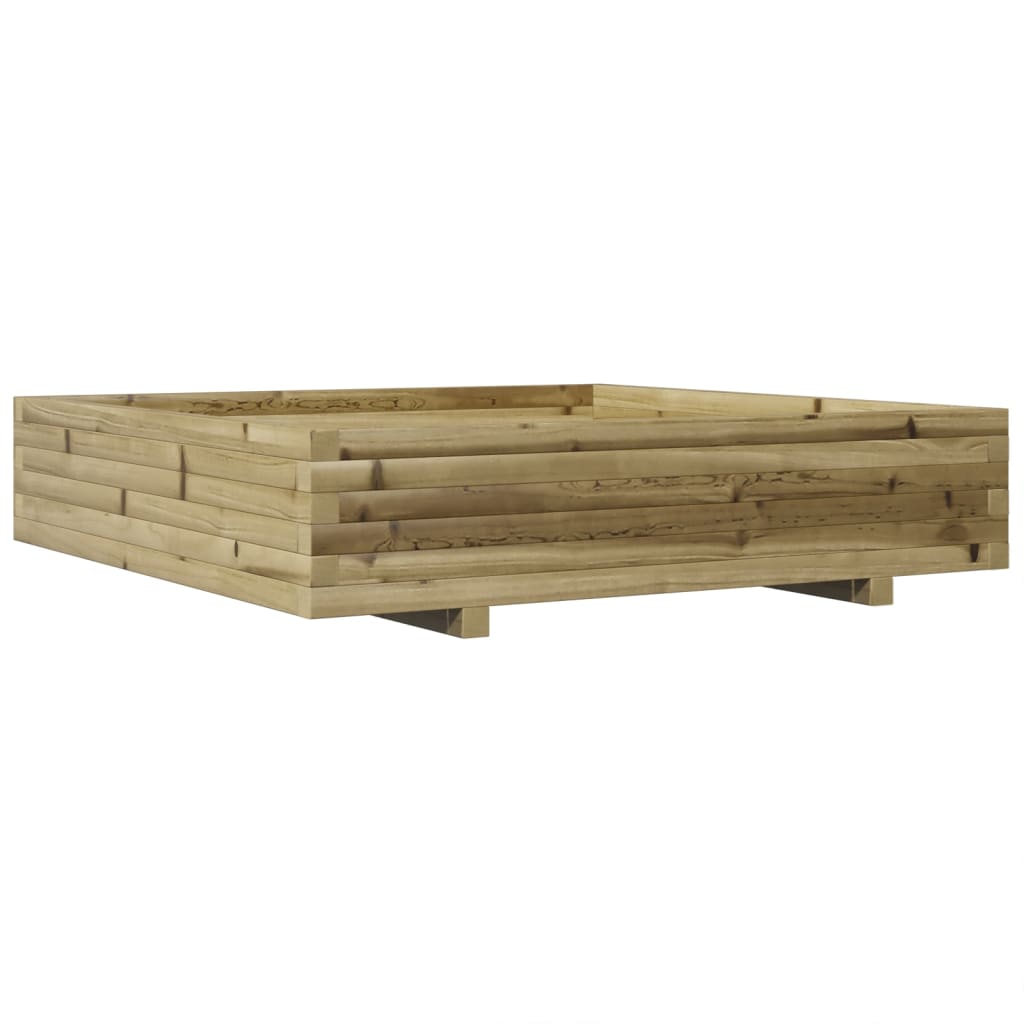Maison Exclusive - Pflanzkübel 110x110x26,5 Cm Kiefernholz Impräg