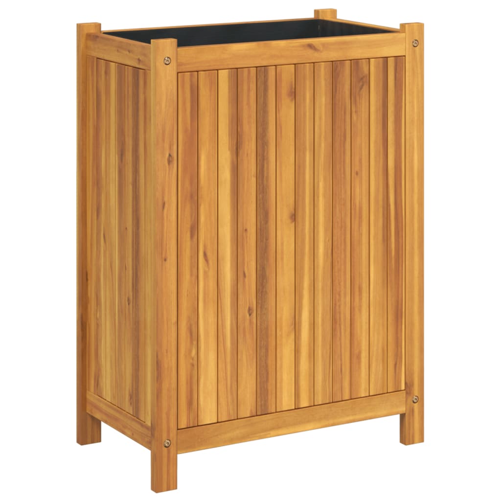 Maison Exclusive - Pflanzkübel Mit Einlage 54x31x75 Cm Massivholz
