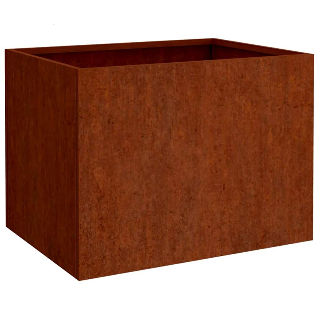 Maison Exclusive - Pflanzkübel 62x47x46 Cm Cortenstahl