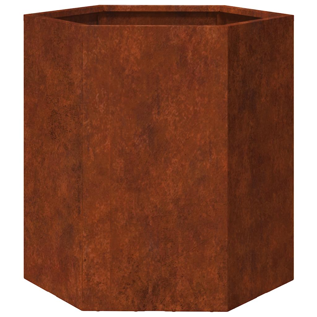 Maison Exclusive - Pflanzkübel Rostig 40x40x45 Cm Cortenstahl