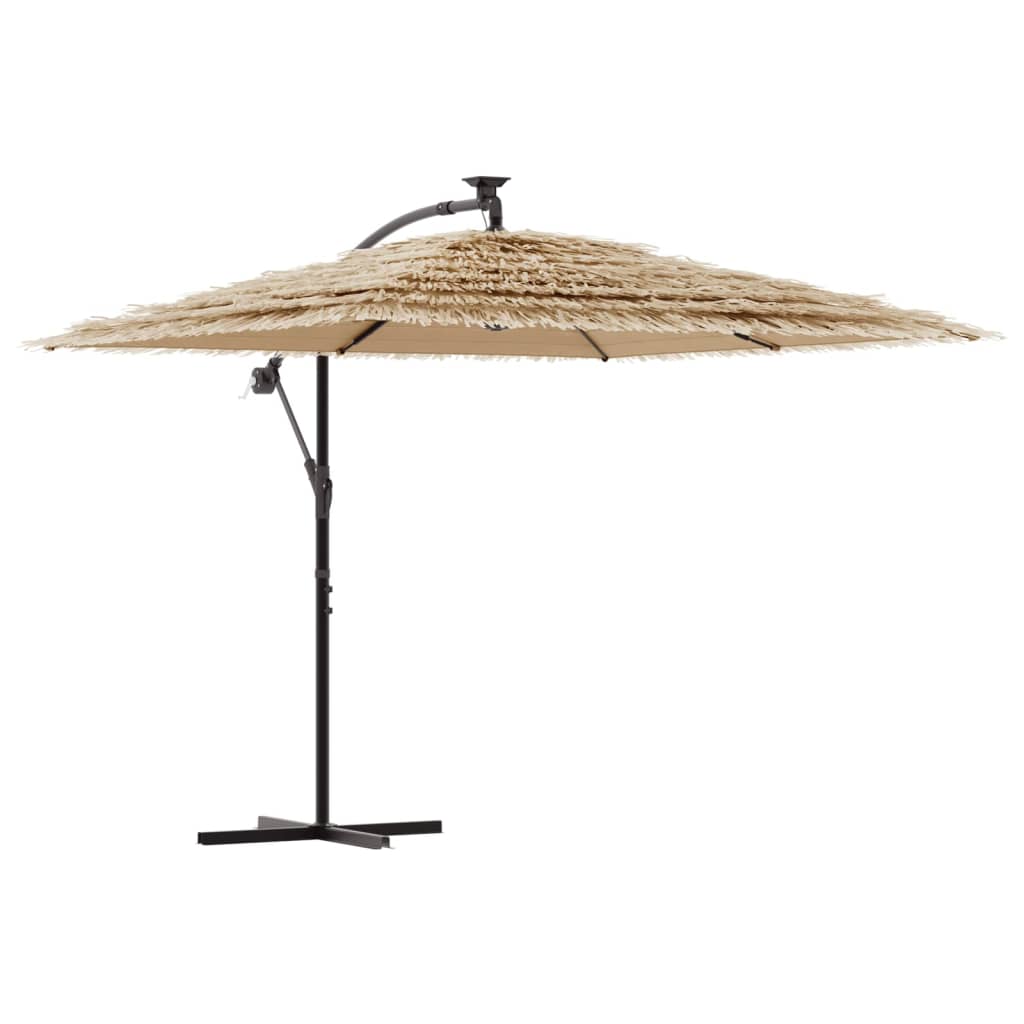 Maison Exclusive - Sonnenschirm Mit Stahlmast Braun 246x246x230 C