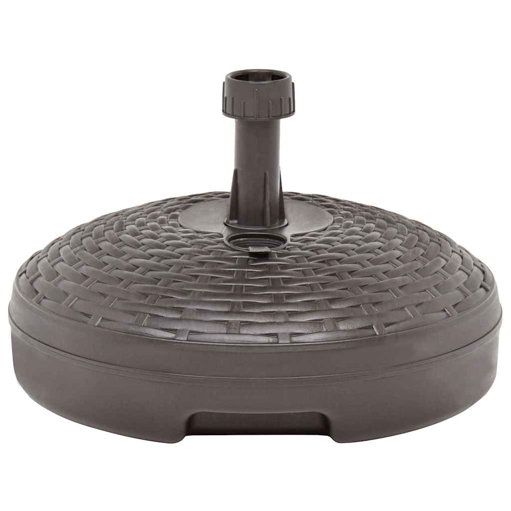 Maison Exclusive - Sonnenschirmständer Sand/wasser 20 L Braun Kun