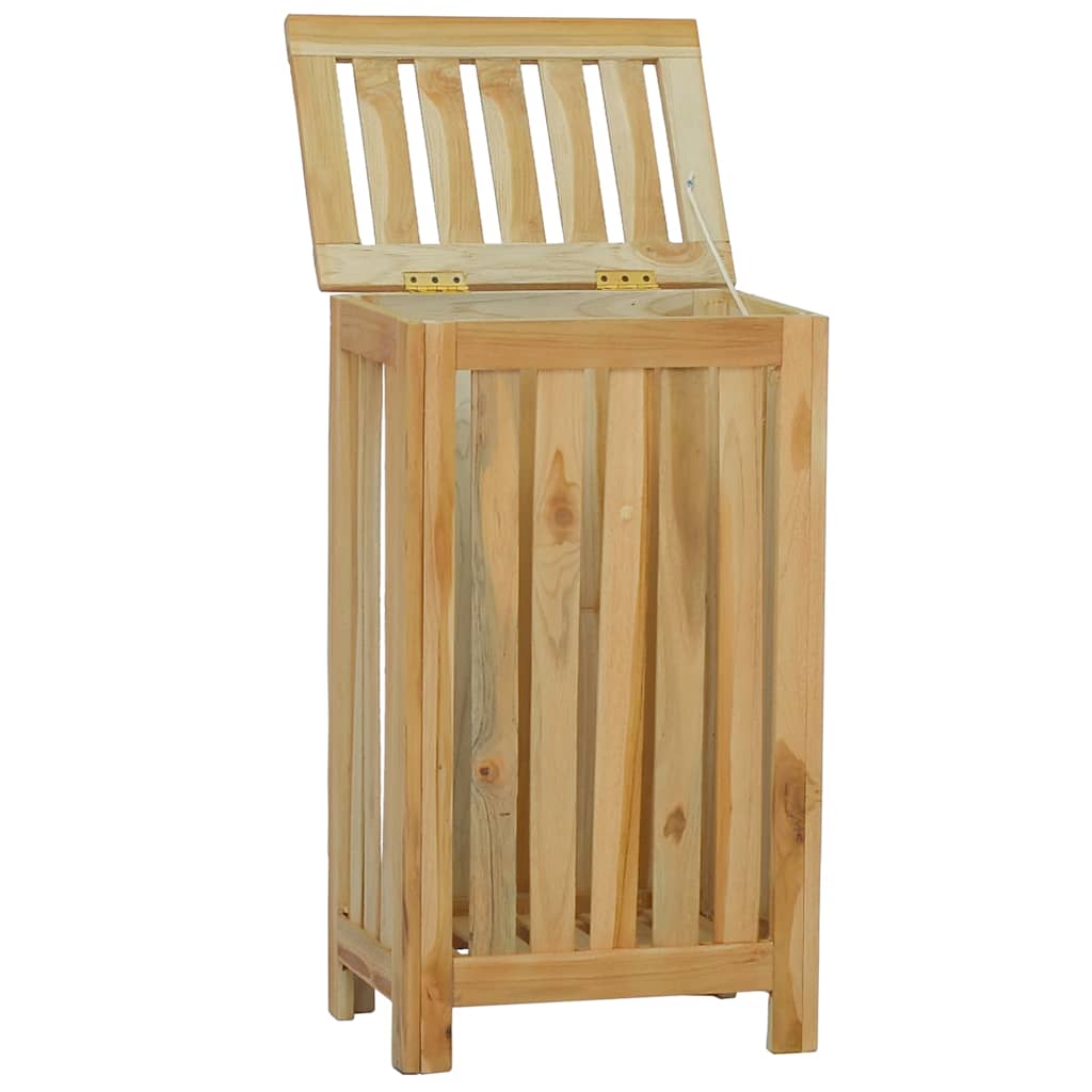 Maison Exclusive - Wäschebehälter 35x25x60 Cm Massivholz Teak