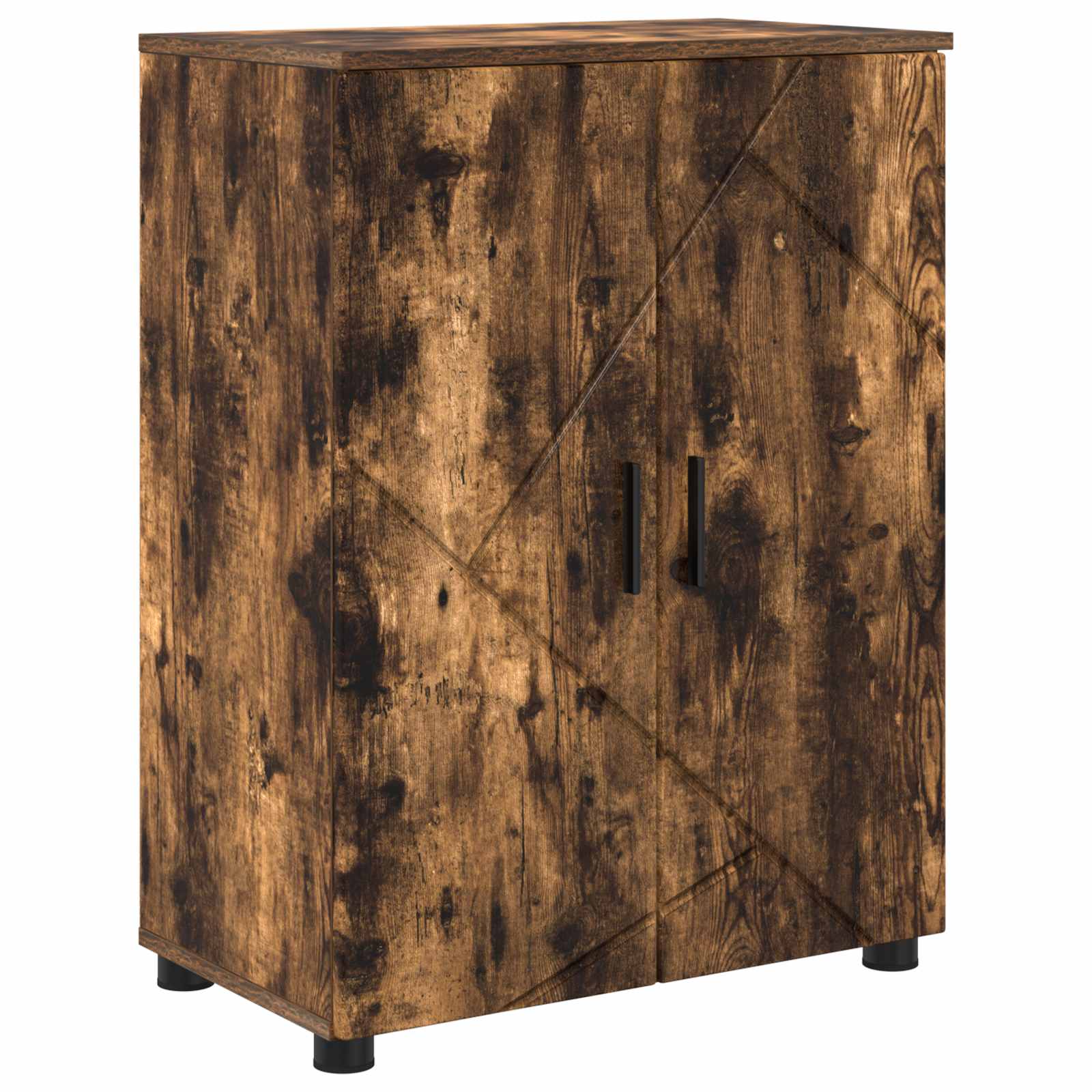 Maison Exclusive - Badezimmerschrank Geräucherte Eiche 60 X 35 X