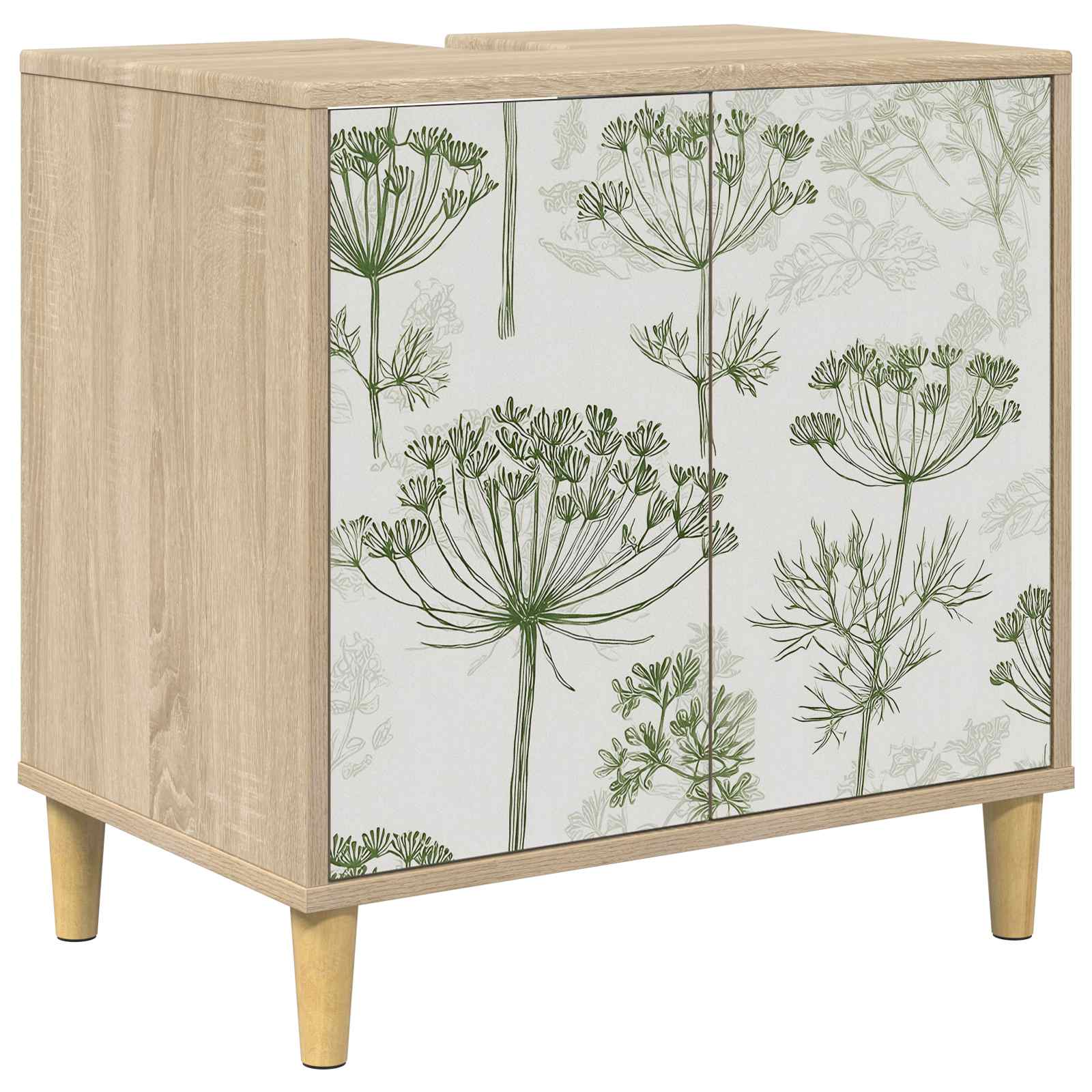 Maison Exclusive - Badezimmerschrank Gotha Sonoma 60 X 40 X 60 Cm