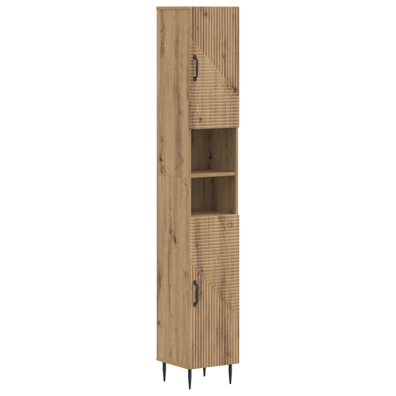 Maison Exclusive - Badezimmerschrank Mit Offenem Regal Haarlem Ar