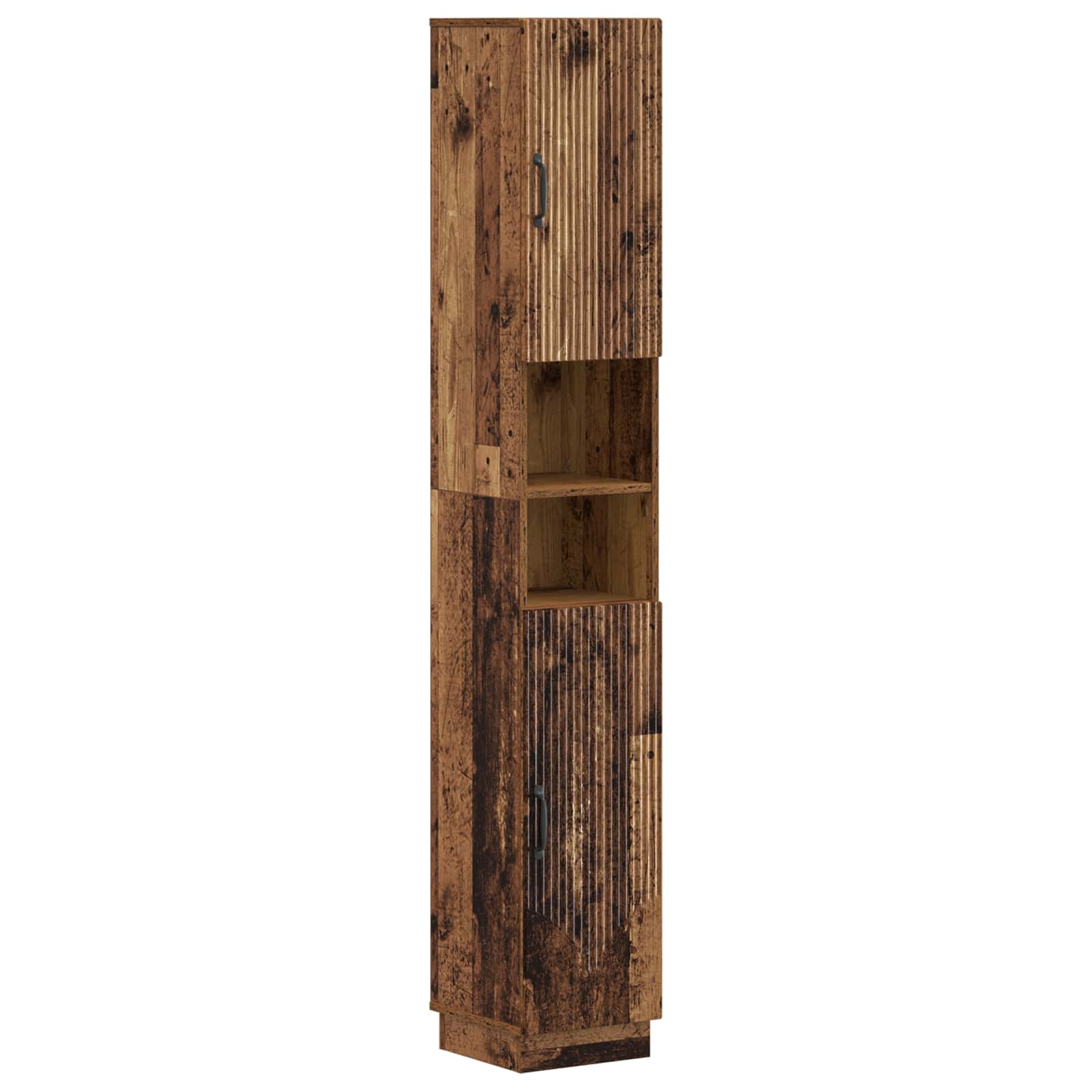 Maison Exclusive - Badezimmerschrank Mit Offenem Regal Hoorn Alth